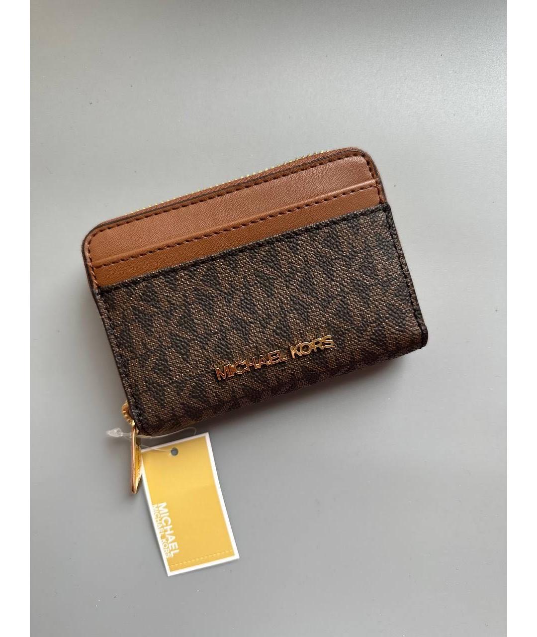 MICHAEL KORS Коричневый кошелек, фото 2