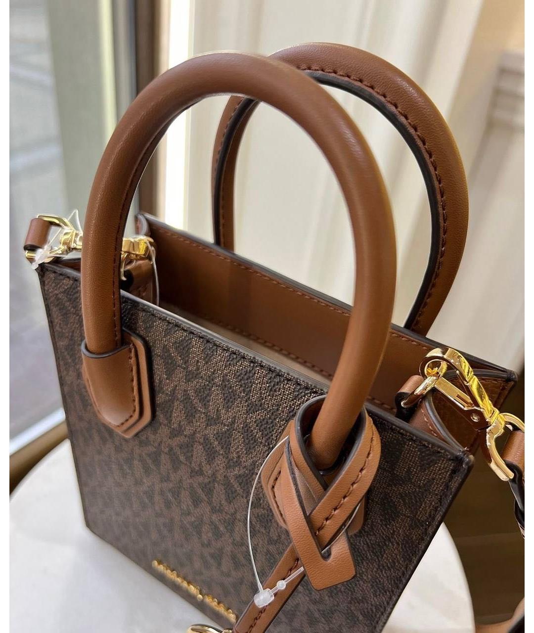 MICHAEL KORS Коричневая сумка через плечо, фото 4