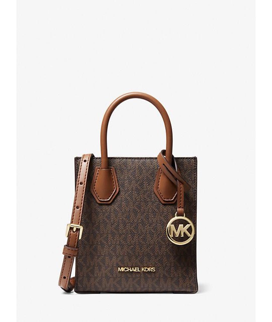 MICHAEL KORS Коричневая сумка через плечо, фото 7