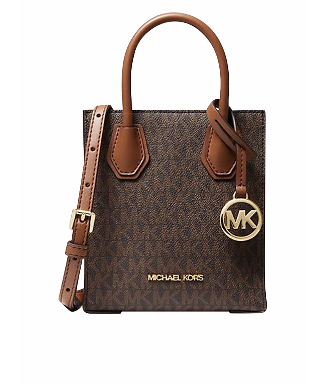 MICHAEL KORS Коричневая сумка через плечо, фото 1