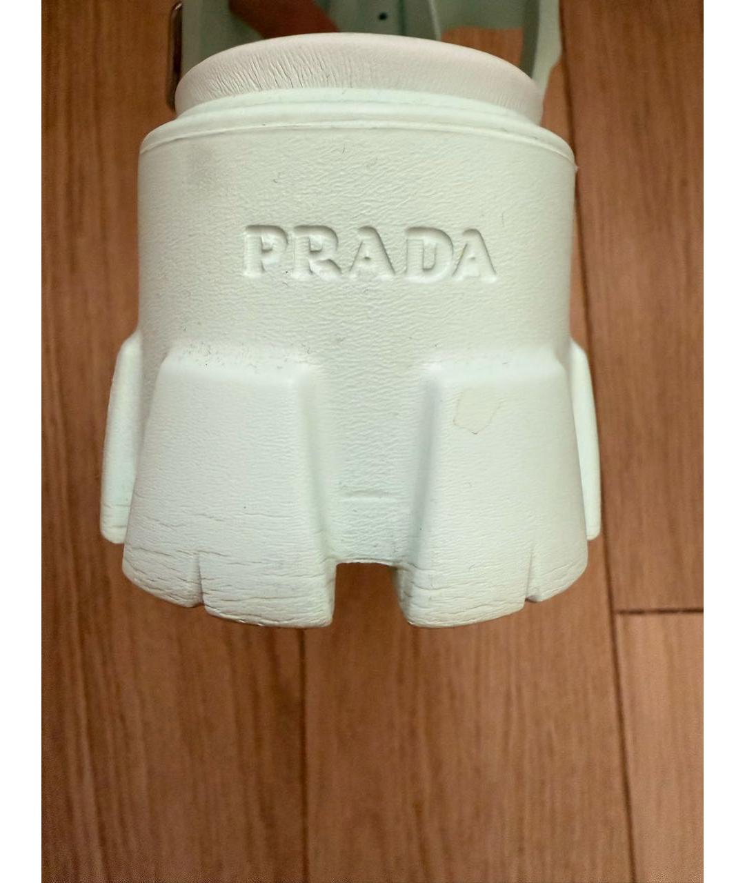 PRADA Бирюзовые сандалии, фото 5