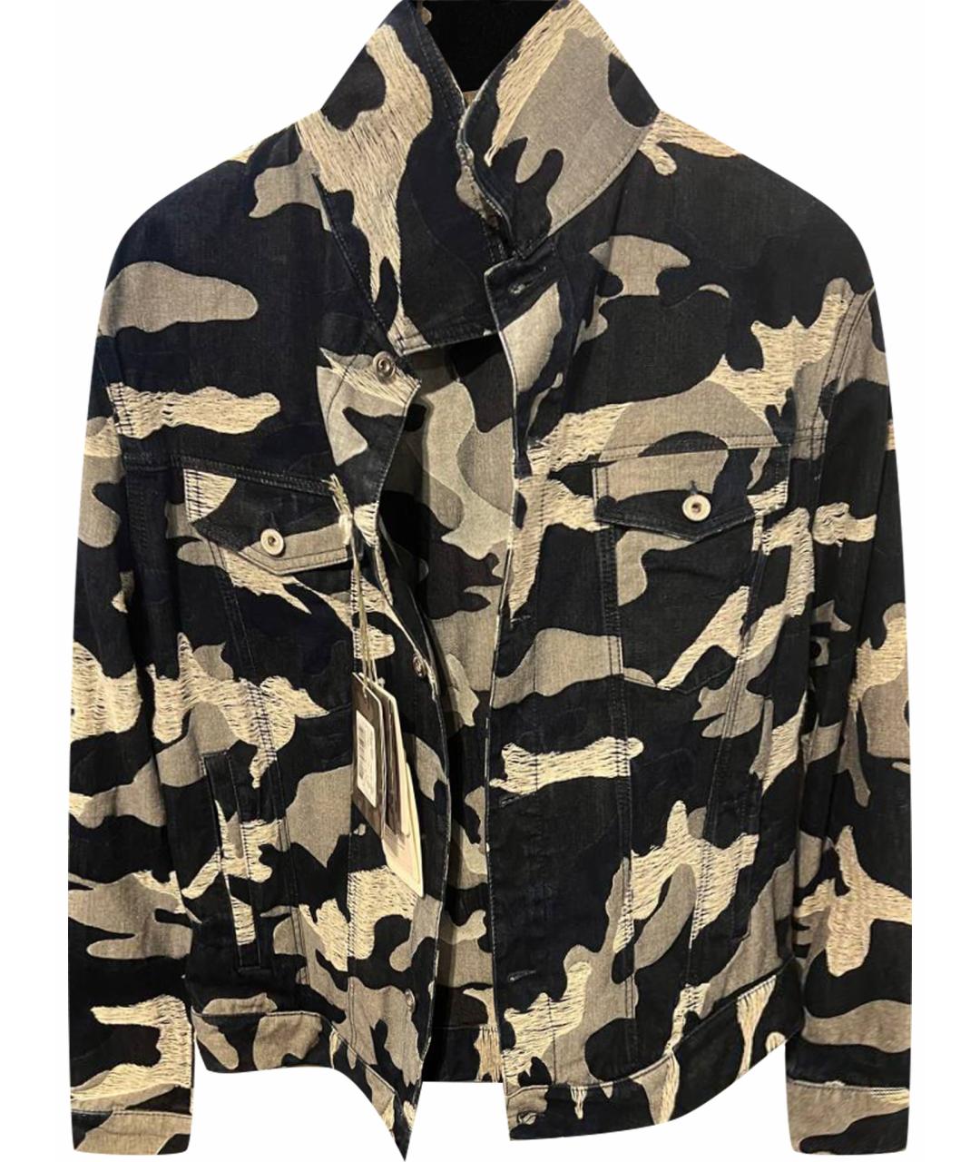 VALENTINO Темно-синяя деним куртка, фото 1