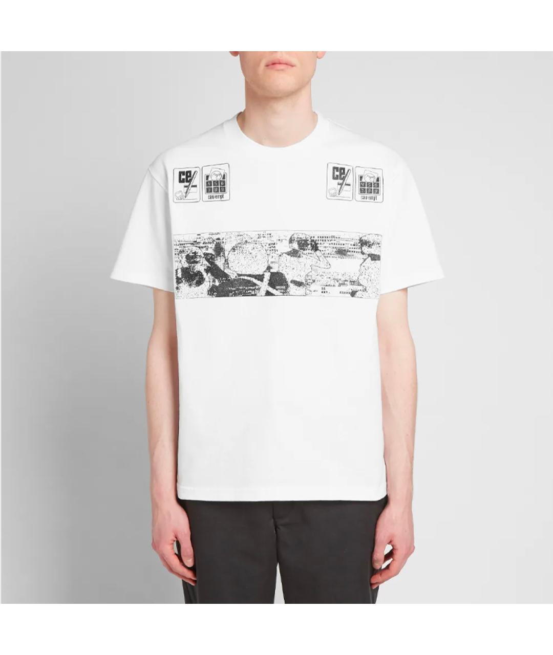 CAV EMPT Белая хлопковая футболка, фото 3
