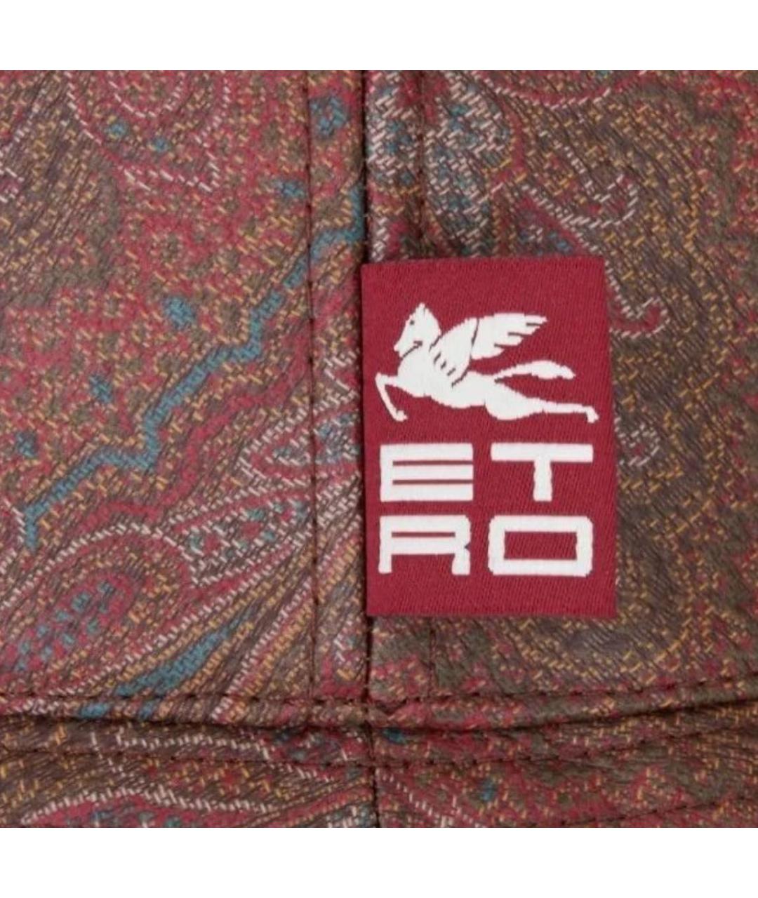 ETRO Коричневая панама, фото 3