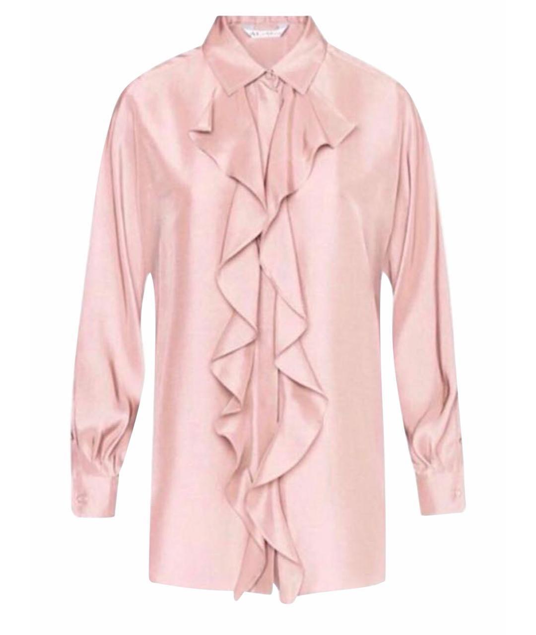 MAX MARA Розовый хлопковый костюм с брюками, фото 8