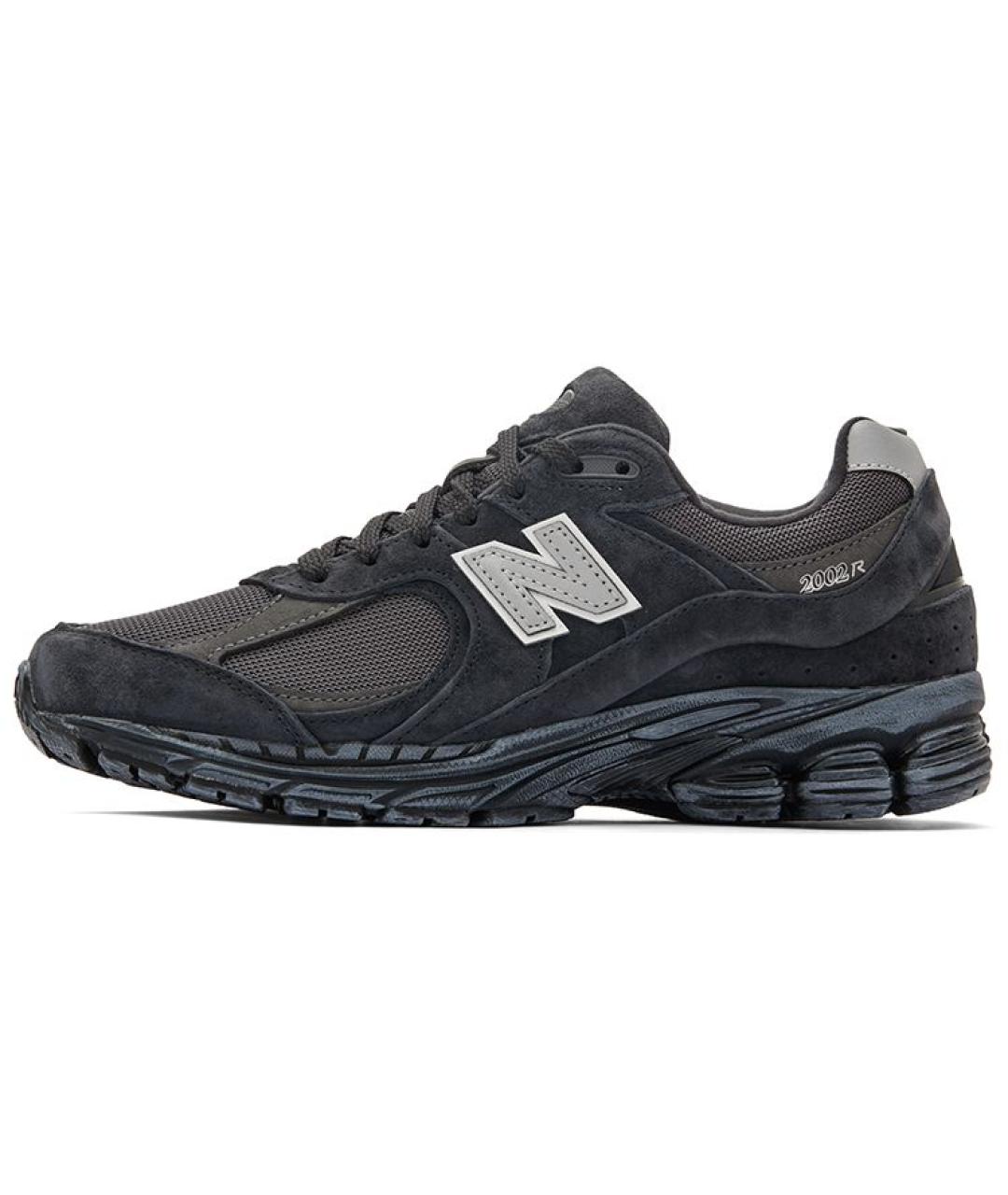 NEW BALANCE Черные замшевые низкие кроссовки / кеды, фото 9