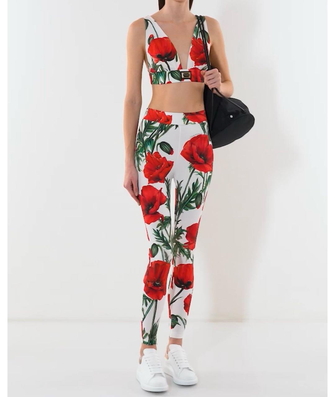DOLCE&GABBANA Мульти леггинсы и велосипедки, фото 2