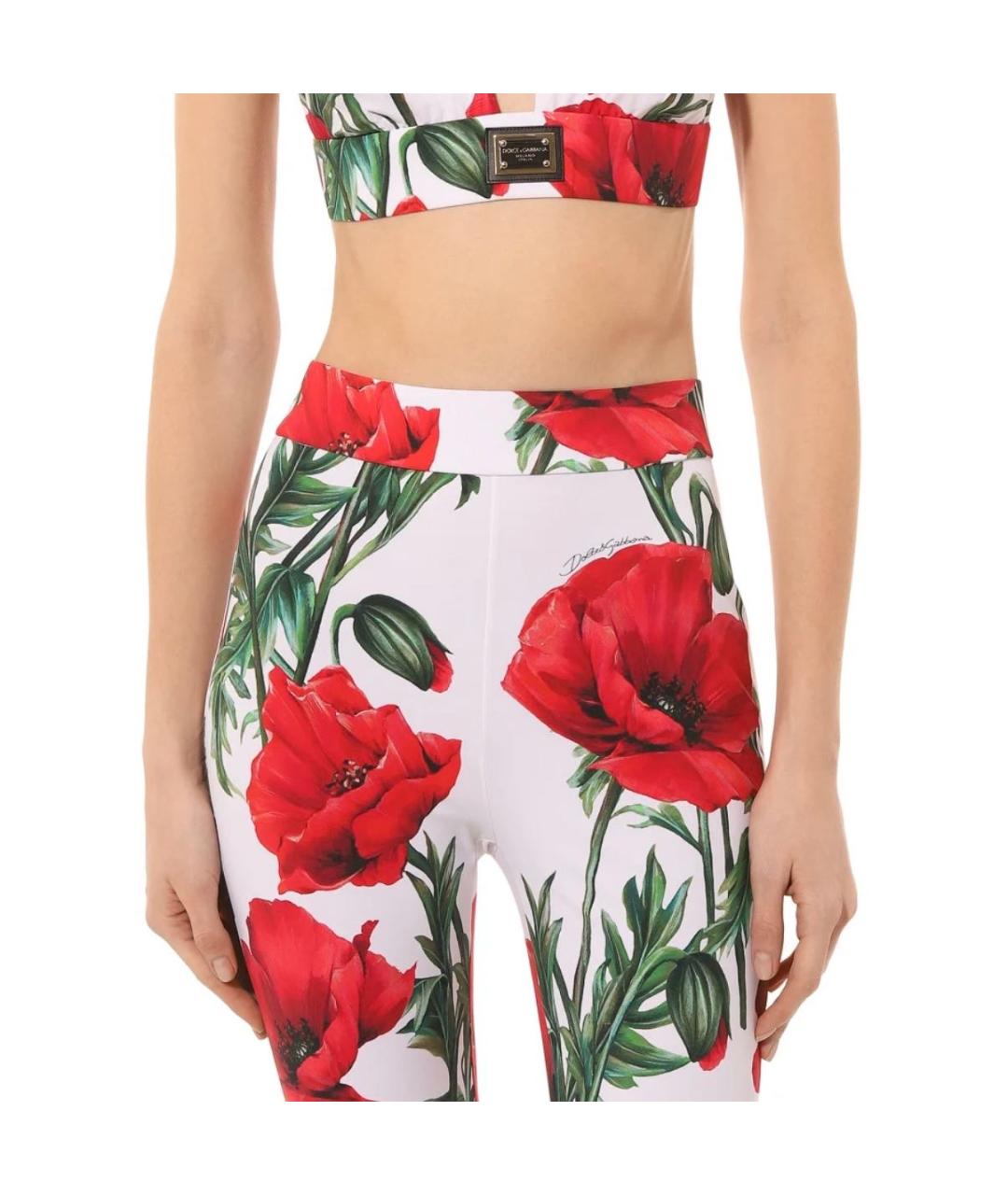 DOLCE&GABBANA Мульти леггинсы и велосипедки, фото 4