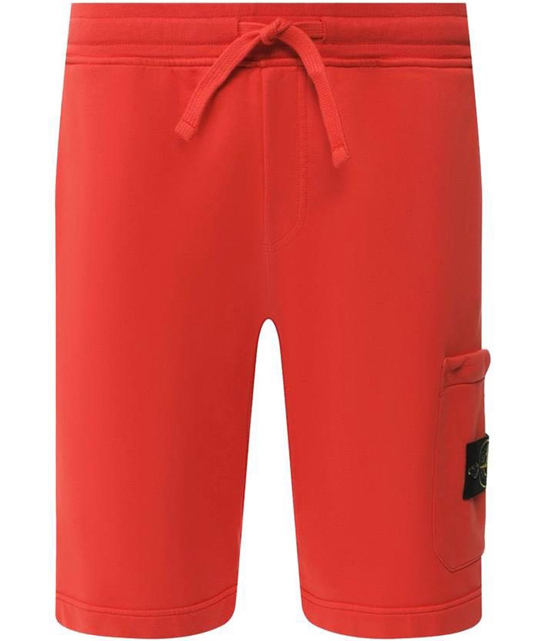STONE ISLAND Красные шорты, фото 1
