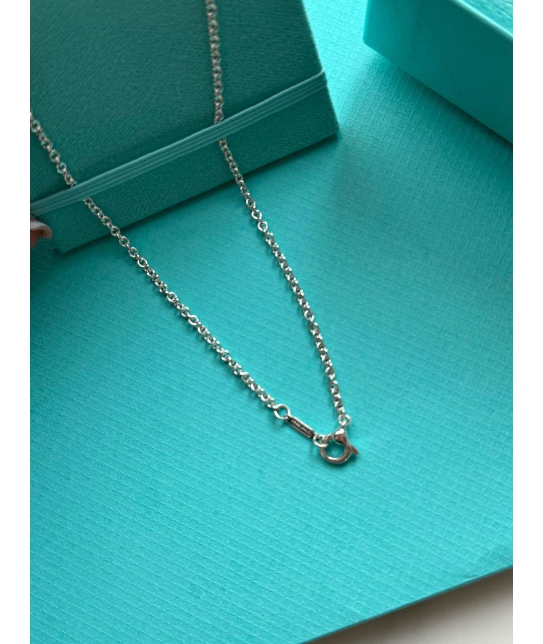 TIFFANY&CO Бирюзовая серебряная подвеска, фото 4