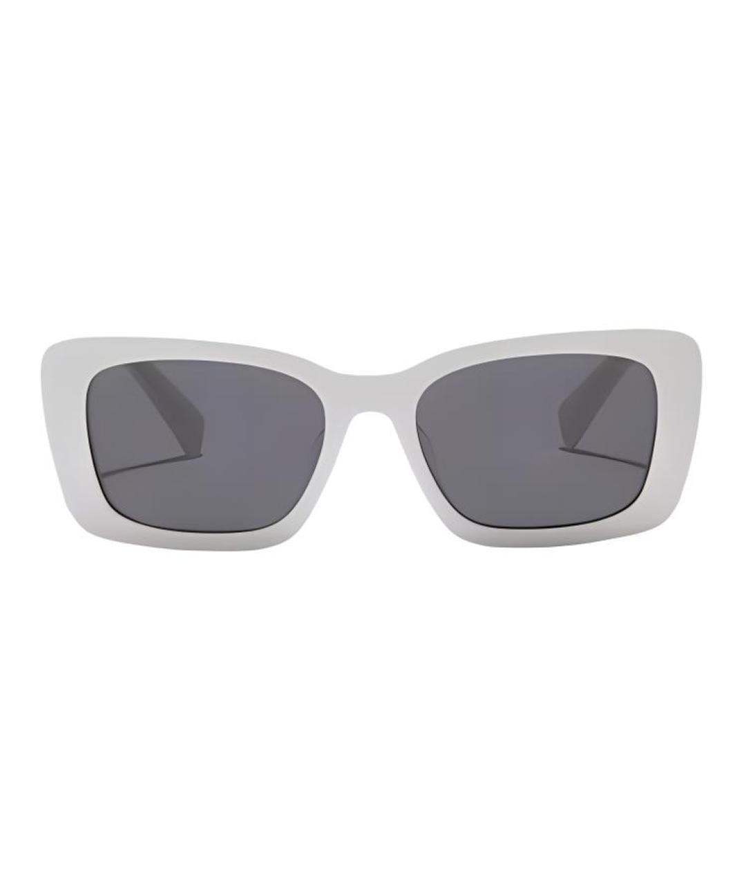 MIU MIU Белые пластиковые солнцезащитные очки, фото 1