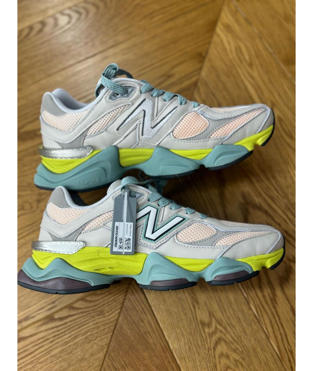 NEW BALANCE Кожаные низкие кроссовки / кеды, фото 7
