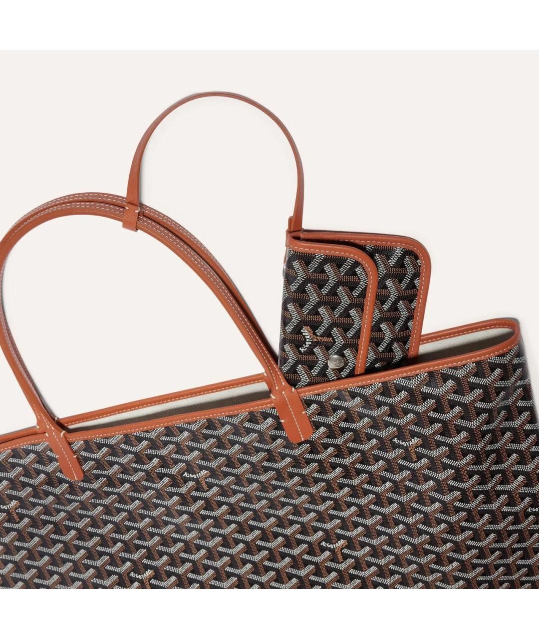 GOYARD Черная сумка тоут, фото 4