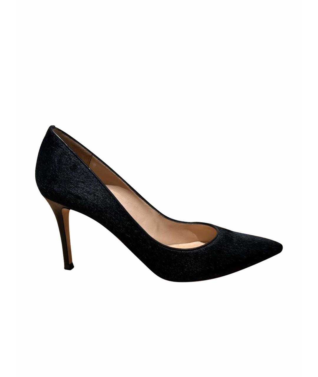 GIANVITO ROSSI Черные туфли, фото 1