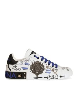 DOLCE&GABBANA Низкие кроссовки / кеды
