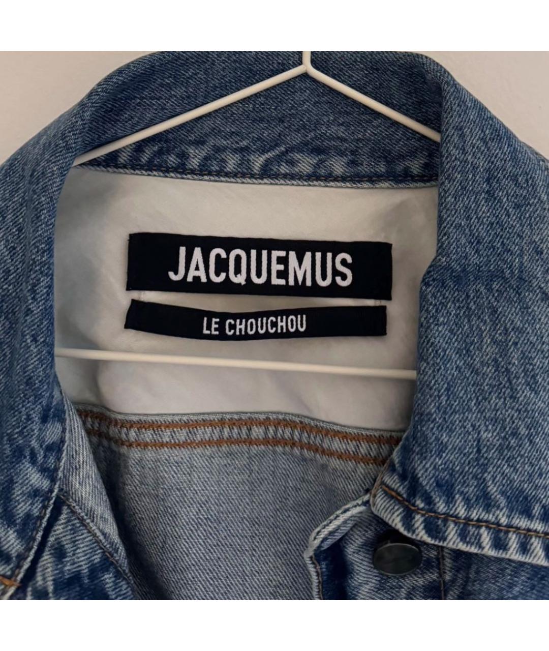 JACQUEMUS Синяя хлопковая куртка, фото 2