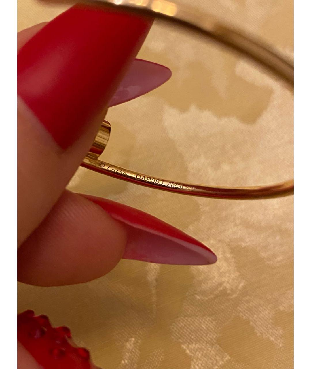 CARTIER Золотые серьги из розового золота, фото 5