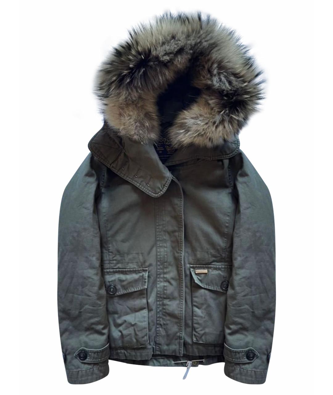 WOOLRICH Хаки куртка, фото 1