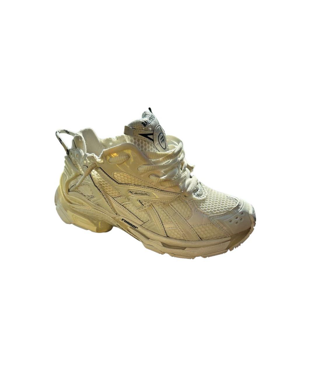 BALENCIAGA Белые кроссовки, фото 9