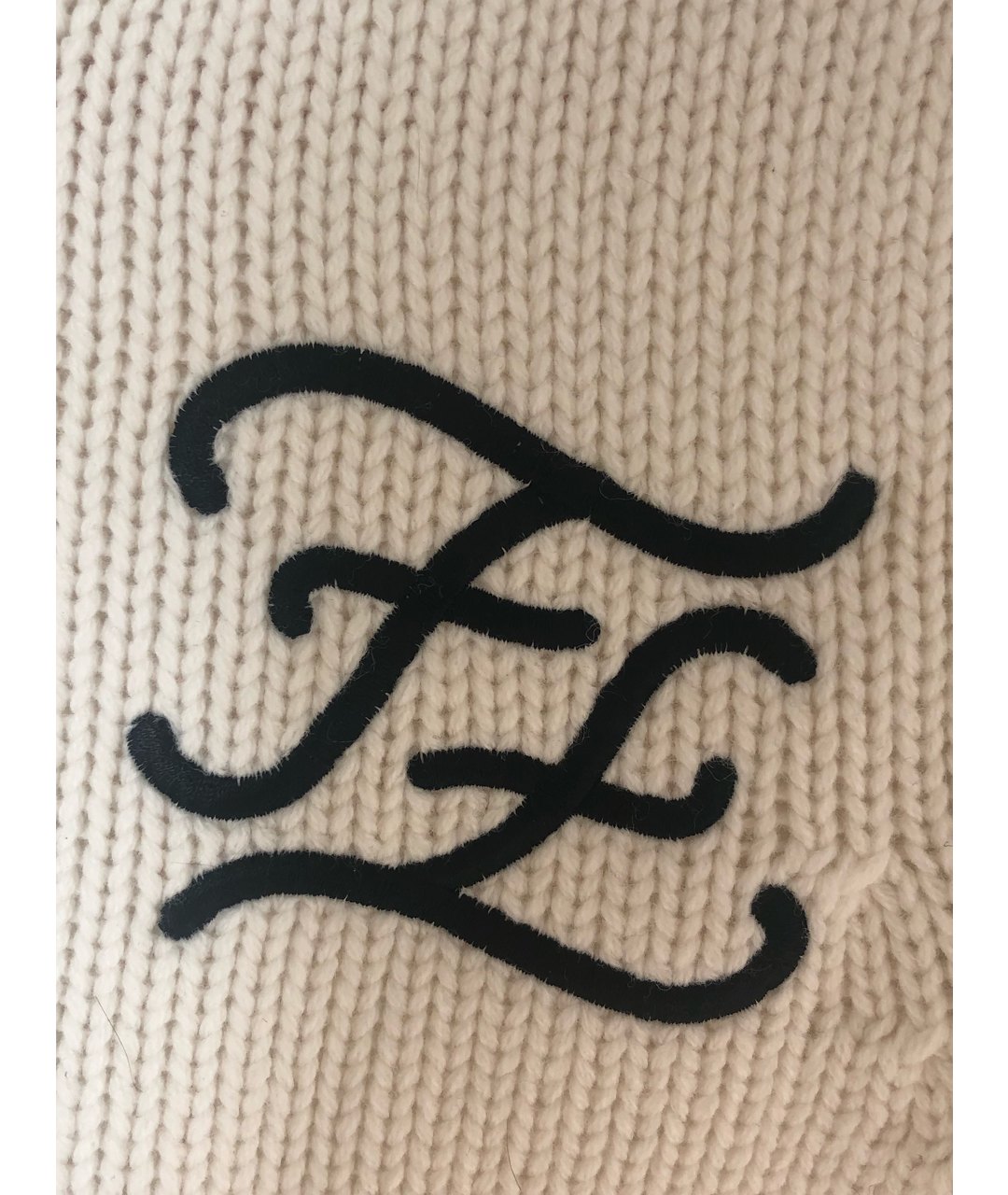 FENDI Белый шерстяной джемпер / свитер, фото 6
