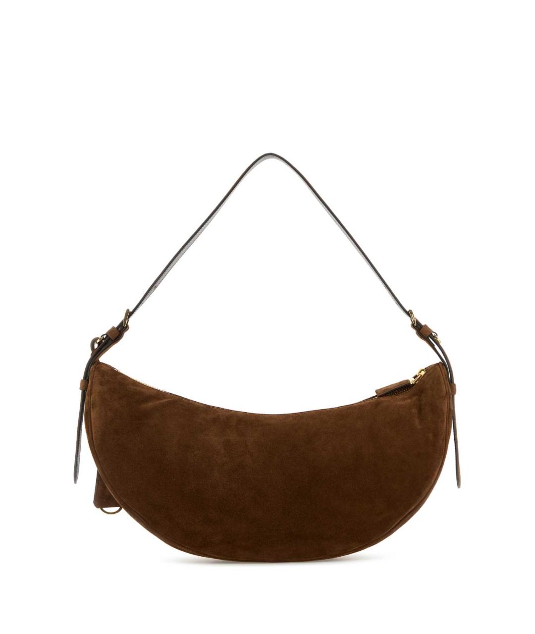 PRADA Коричневая кожаная сумка через плечо, фото 3