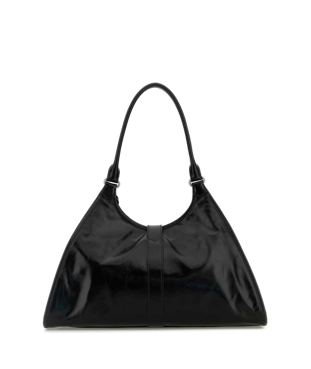 PRADA Черная кожаная сумка тоут, фото 3