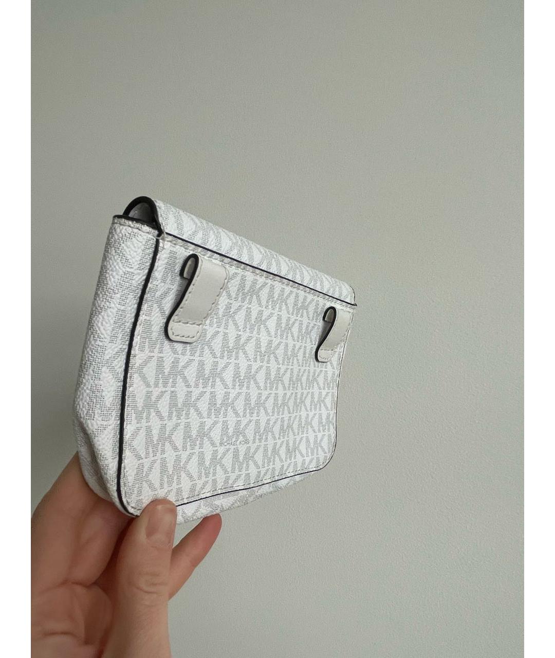MICHAEL KORS Белая поясная сумка, фото 2