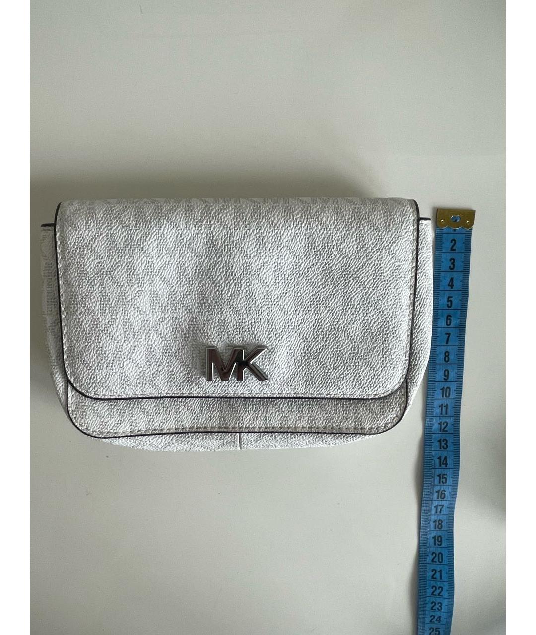 MICHAEL KORS Белая поясная сумка, фото 8