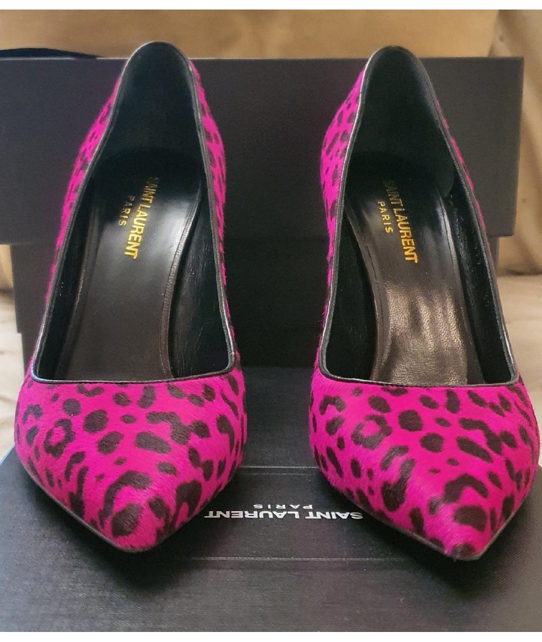 SAINT LAURENT Мульти туфли, фото 2