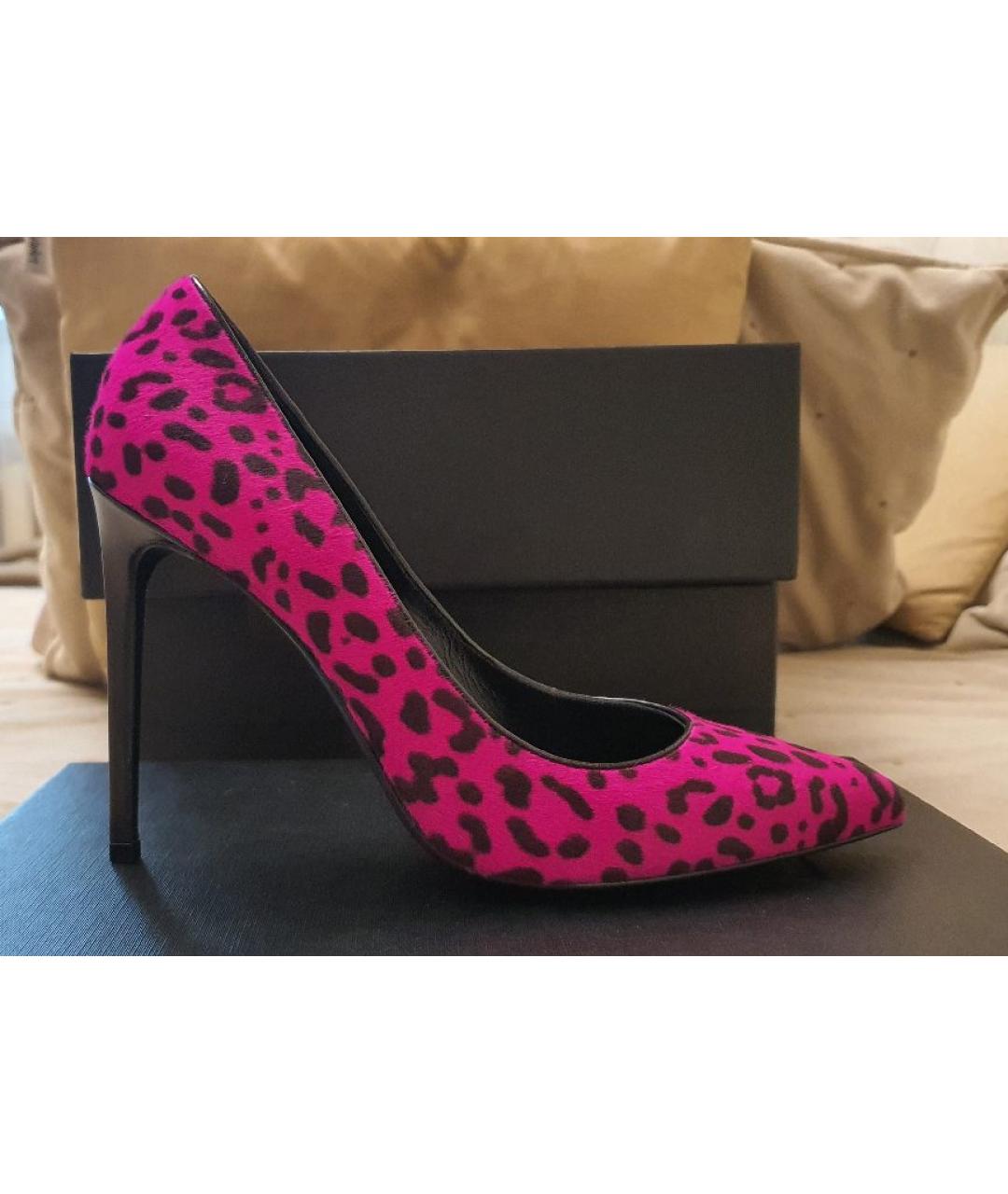 SAINT LAURENT Мульти туфли, фото 9