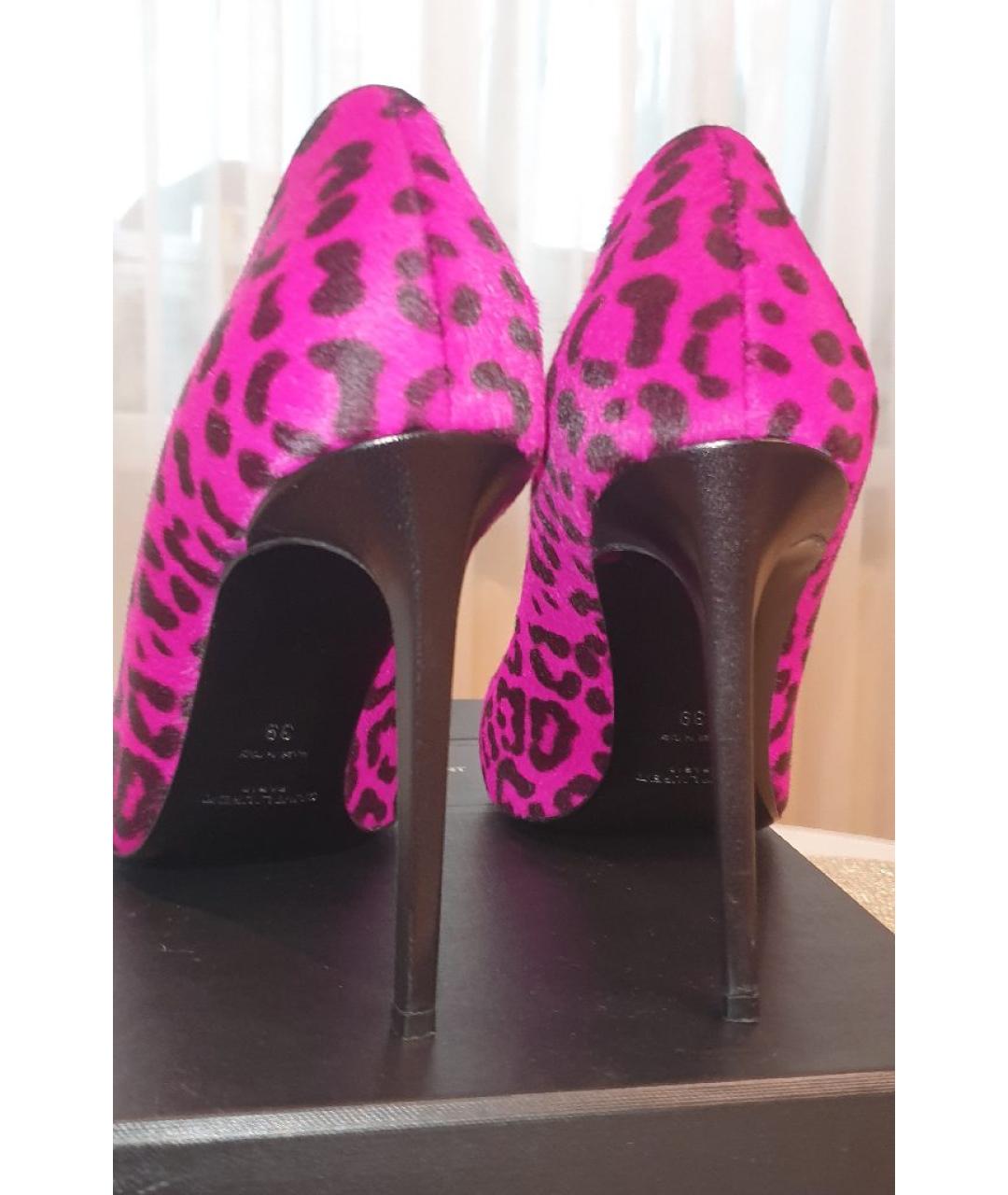 SAINT LAURENT Мульти туфли, фото 4