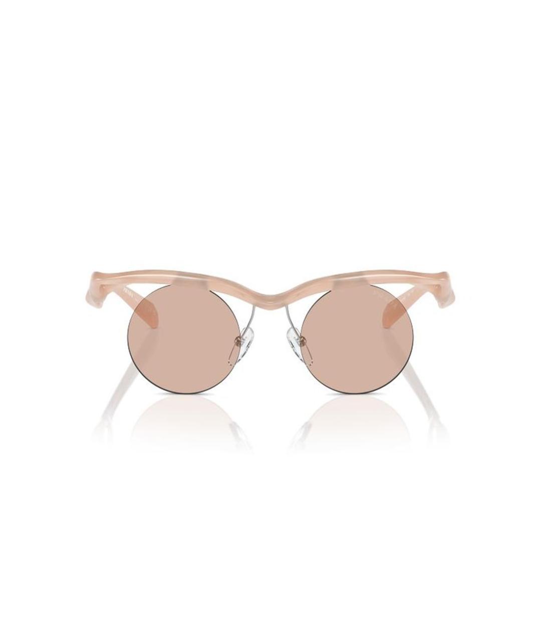 PRADA Розовые солнцезащитные очки, фото 2