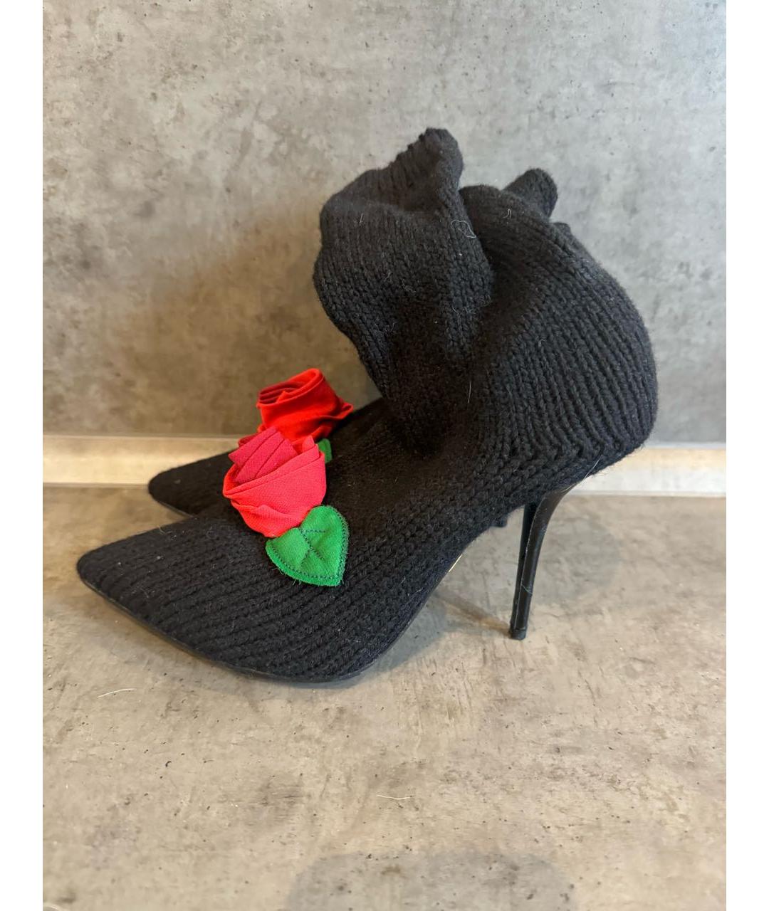 DOLCE&GABBANA Черные ботильоны, фото 7
