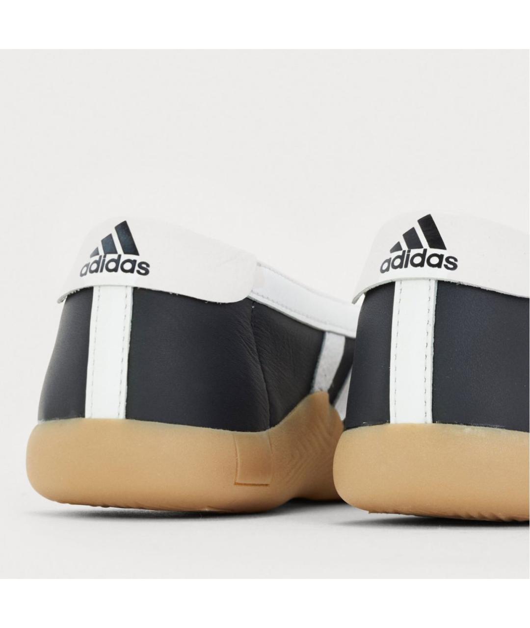 ADIDAS Черные кожаные кеды, фото 7
