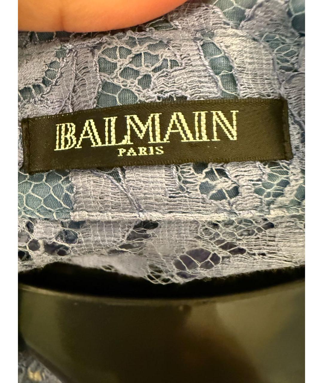 BALMAIN Голубая рубашка, фото 3