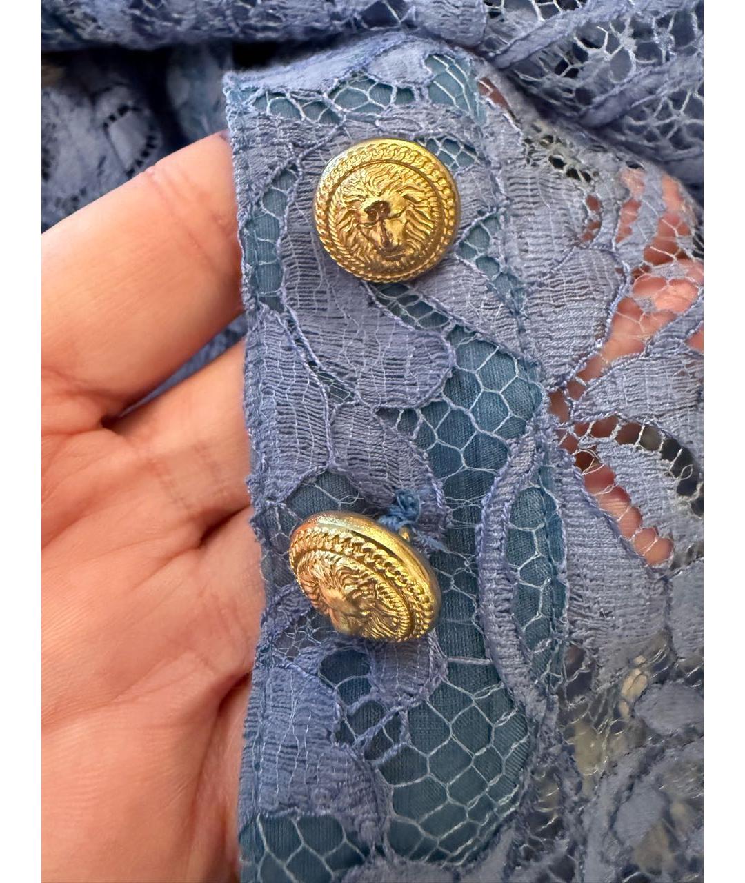 BALMAIN Голубая рубашка, фото 4