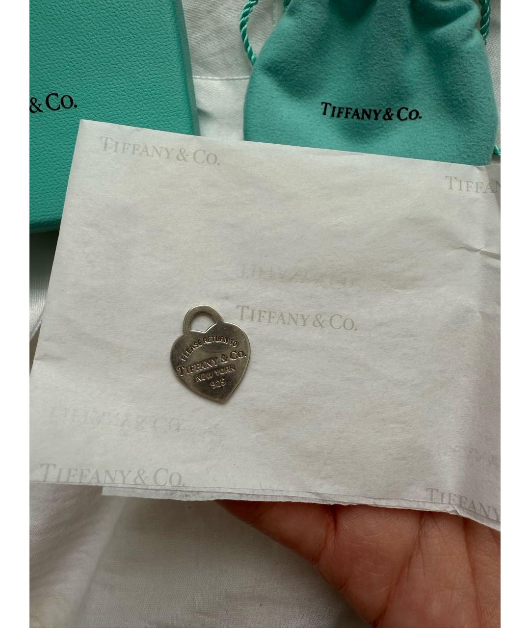 TIFFANY&CO Серебрянный серебряный кулон, фото 3