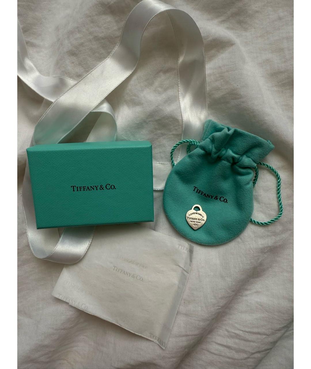 TIFFANY&CO Серебрянный серебряный кулон, фото 2