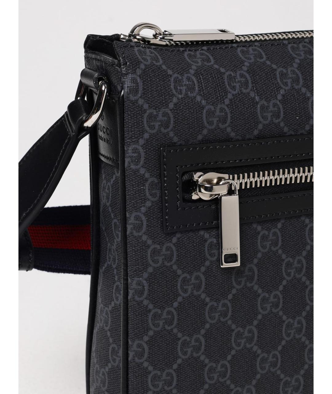 GUCCI Черная сумка на плечо, фото 4