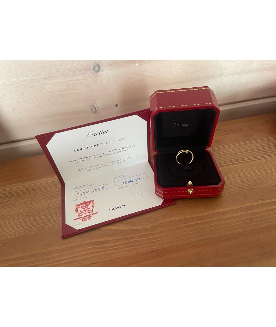 CARTIER Золотое кольцо из желтого золота, фото 7
