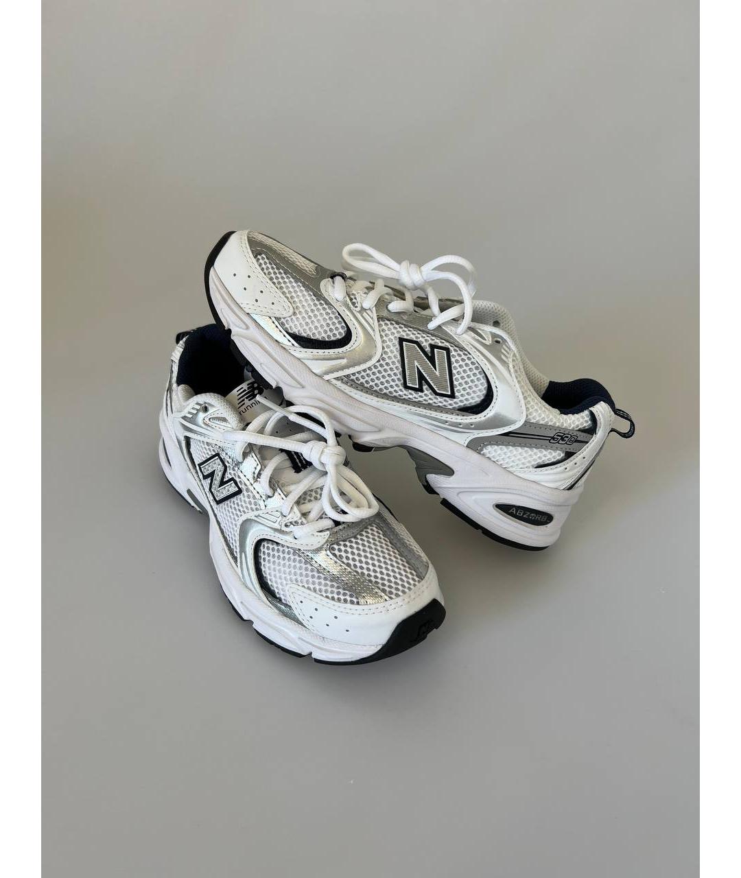 NEW BALANCE Белые кроссовки, фото 2