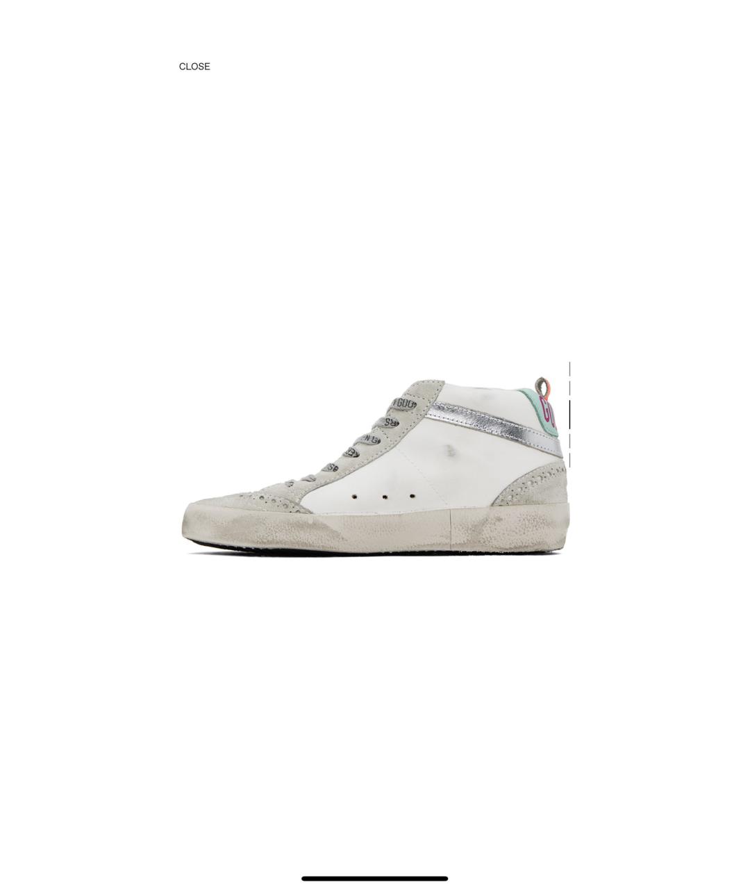 GOLDEN GOOSE DELUXE BRAND Белые кожаные кеды, фото 3