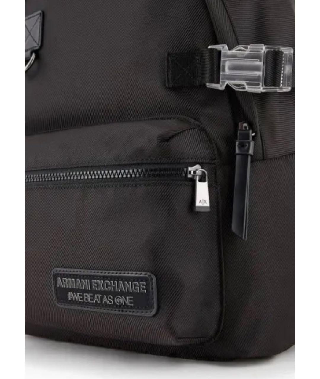ARMANI EXCHANGE Черный рюкзак, фото 5