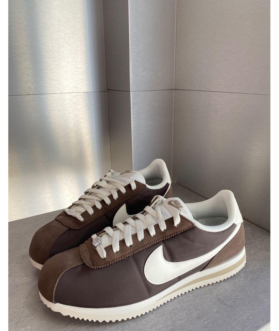 NIKE Коричневые низкие кроссовки / кеды, фото 6