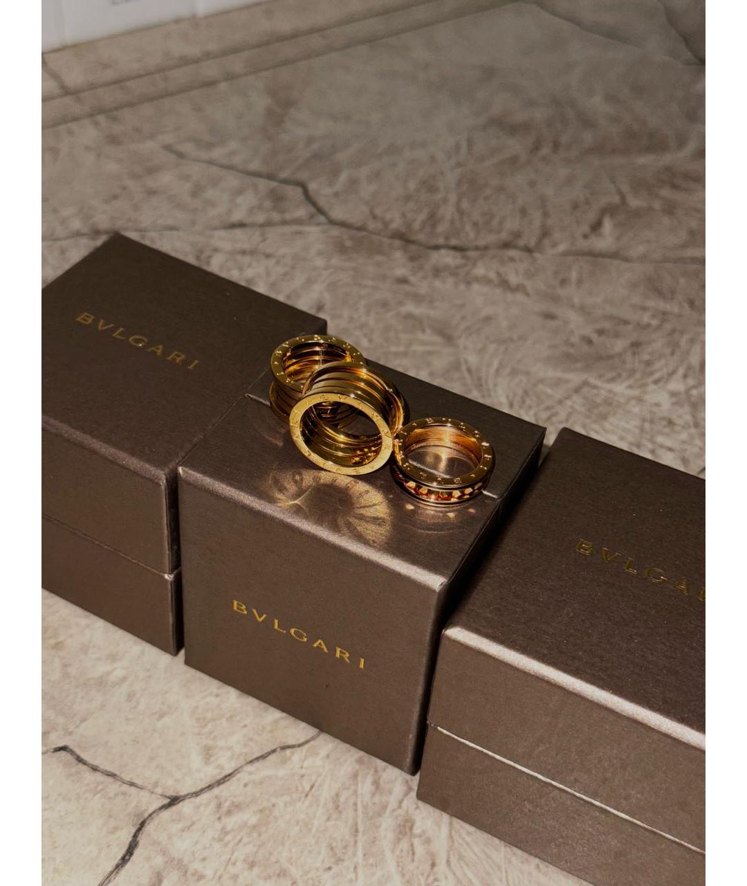 BVLGARI Золотое кольцо из желтого золота, фото 3