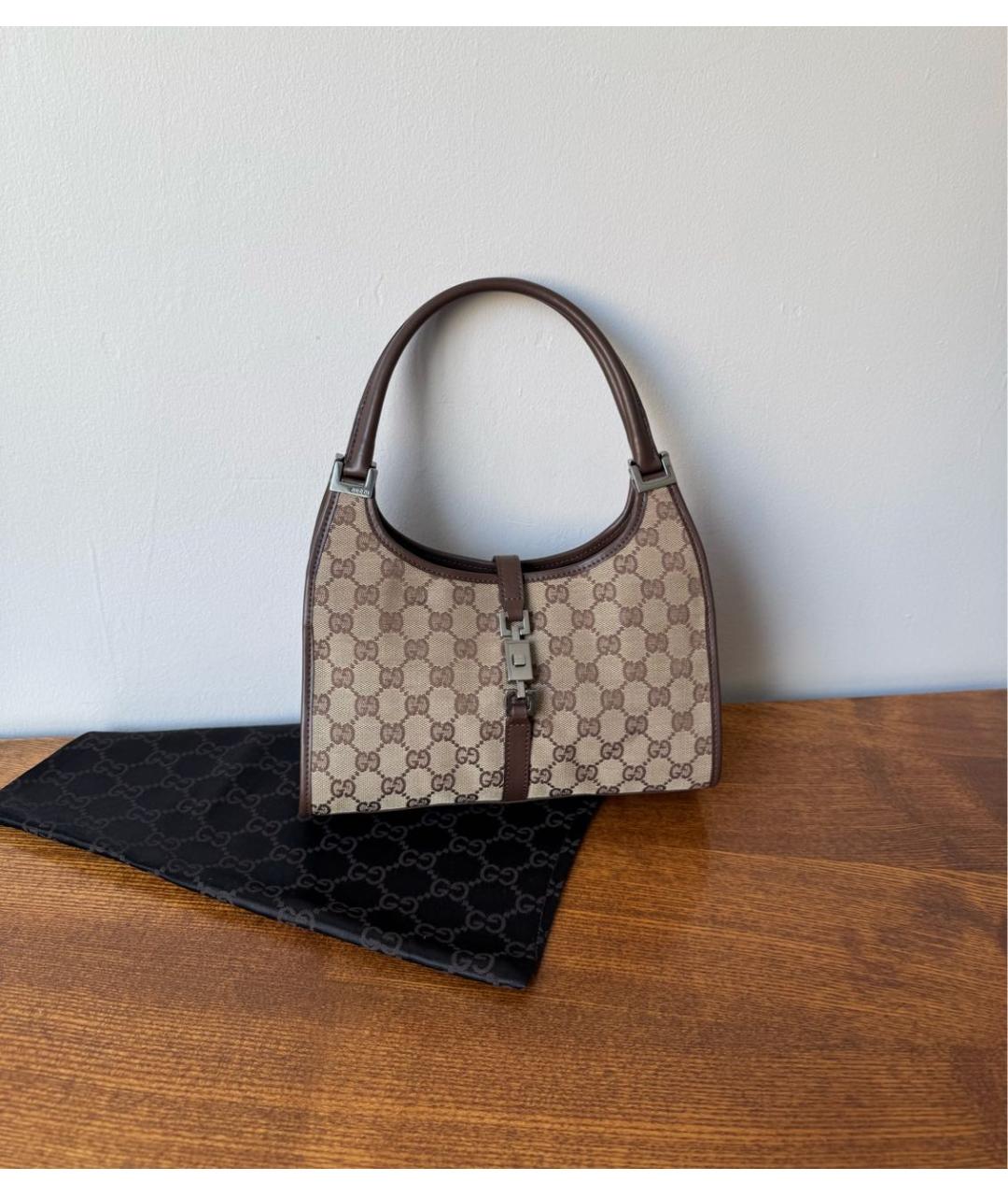 GUCCI Коричневая сумка через плечо, фото 9