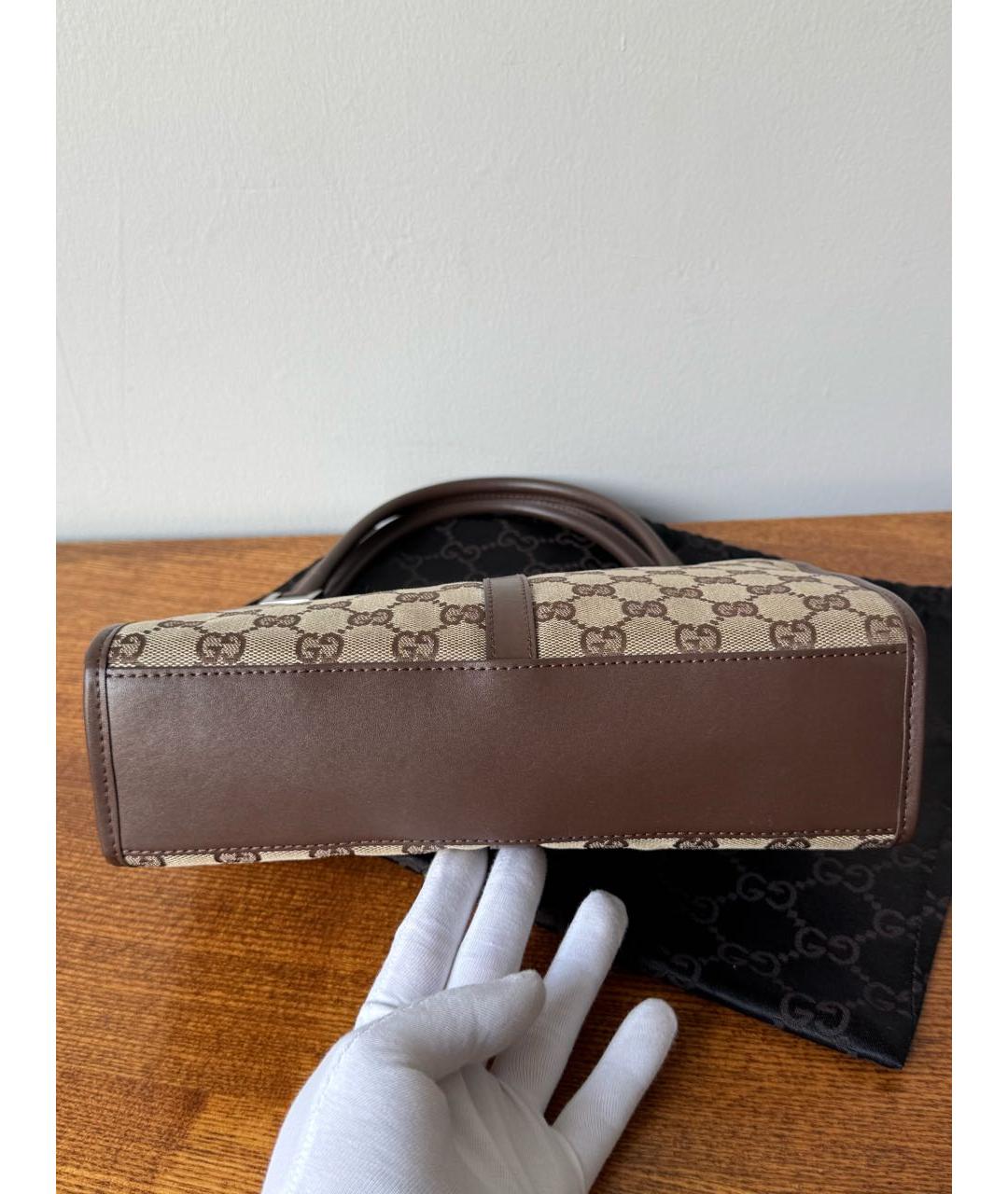 GUCCI Коричневая сумка через плечо, фото 4