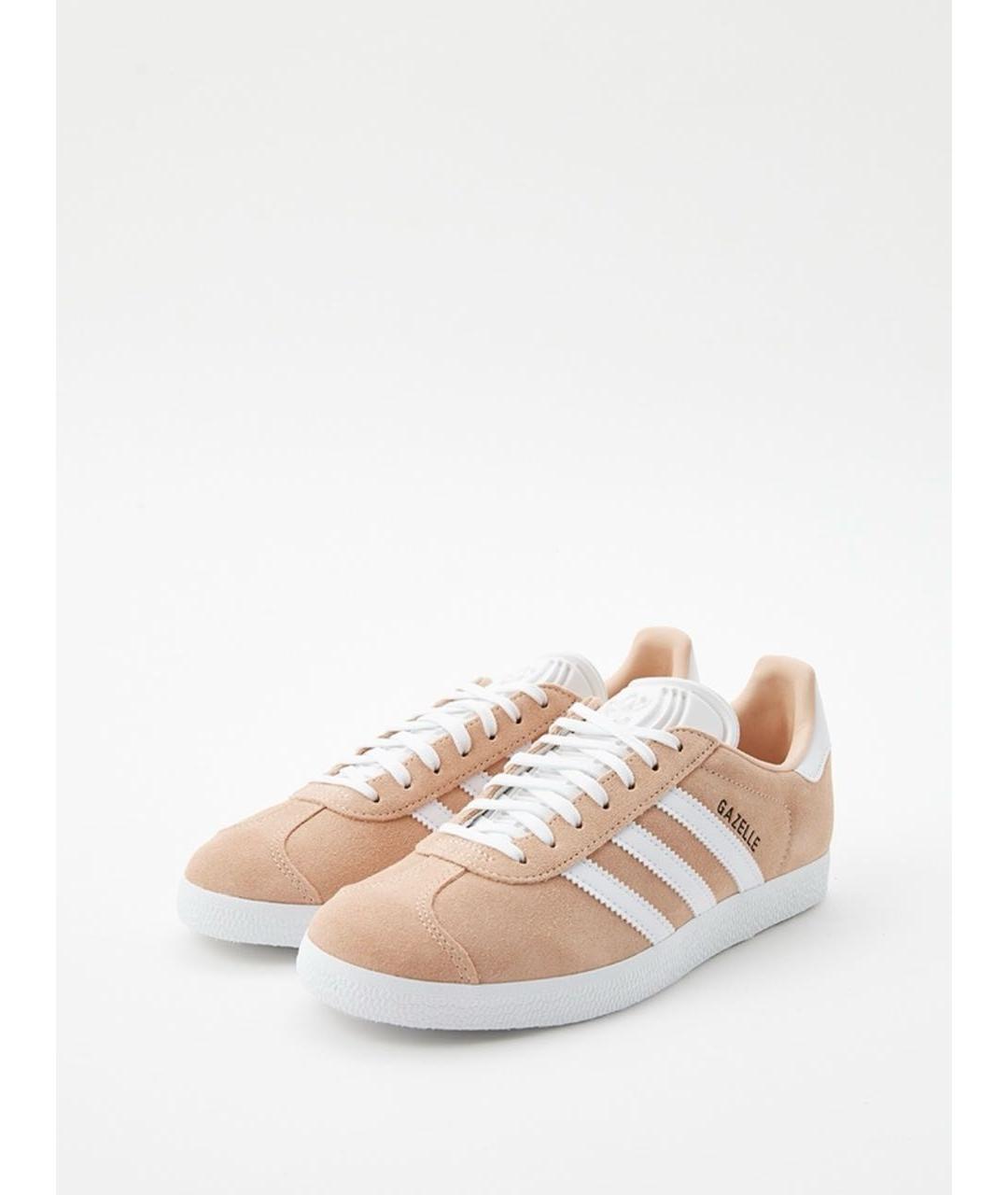 ADIDAS Коралловые замшевые кеды, фото 2