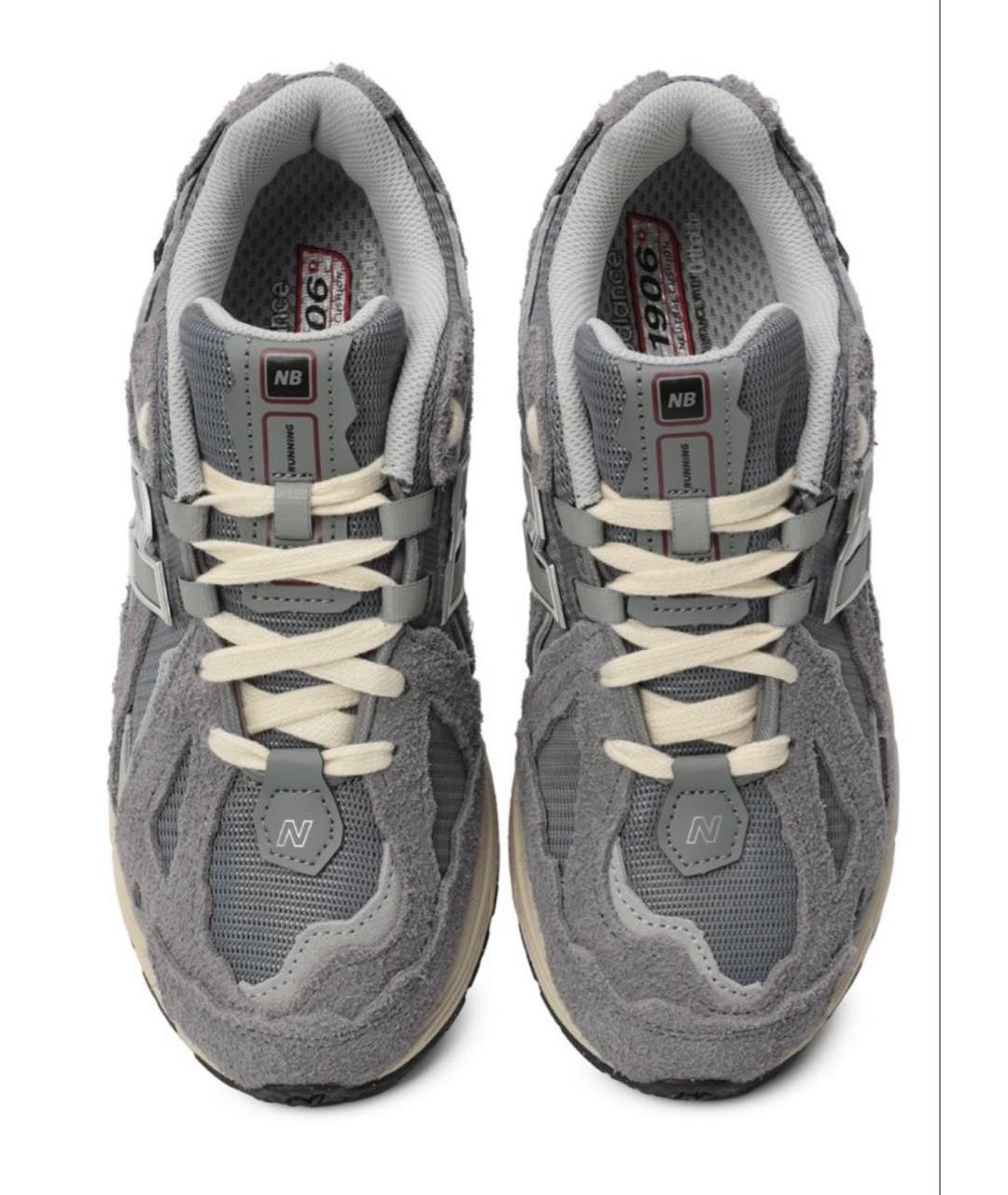 NEW BALANCE Антрацитовые низкие кроссовки / кеды, фото 3