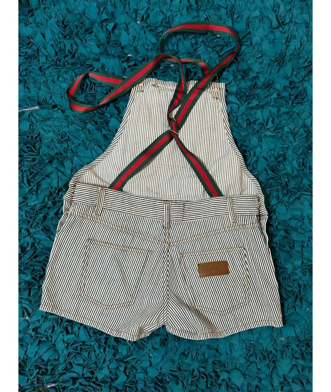 GUCCI Мульти деним шорты, фото 2